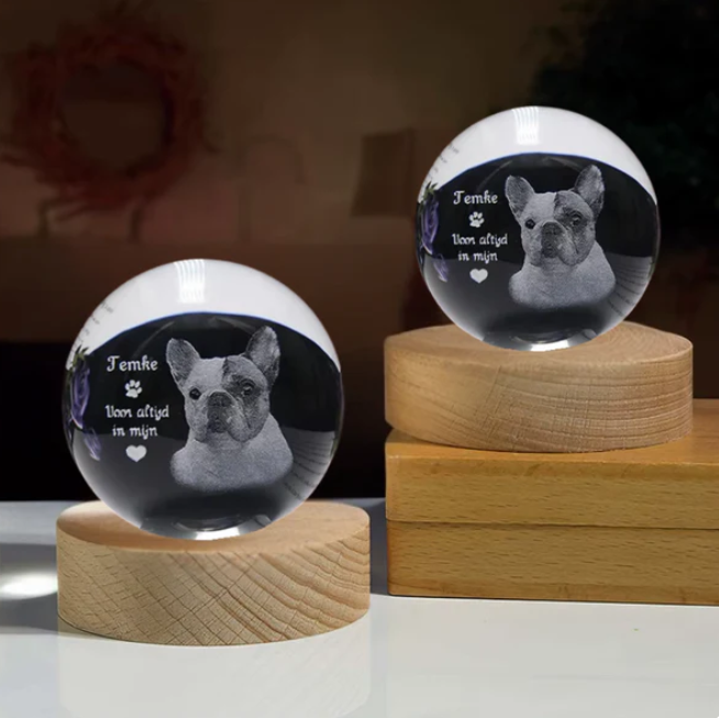 3D Personalized Crystal Sphere