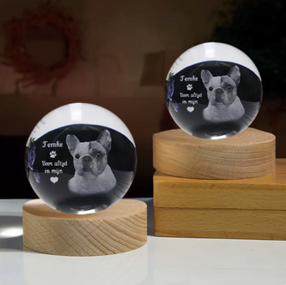 3D Personalized Crystal Sphere